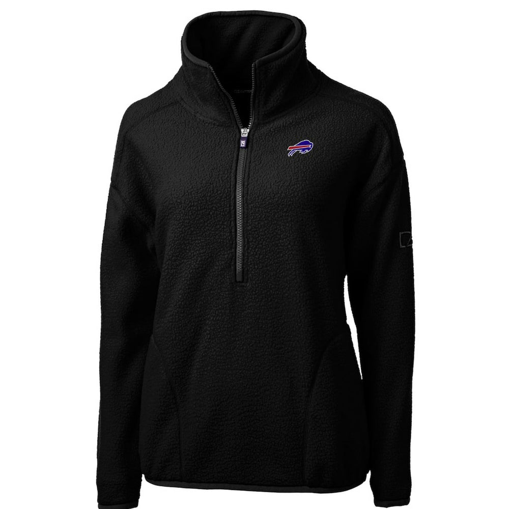 Buffalo Bills Cutter & Buck Women's Cascade Eco Sherpa Fleece Half-Zip Pullover Jacket | NFL Near me