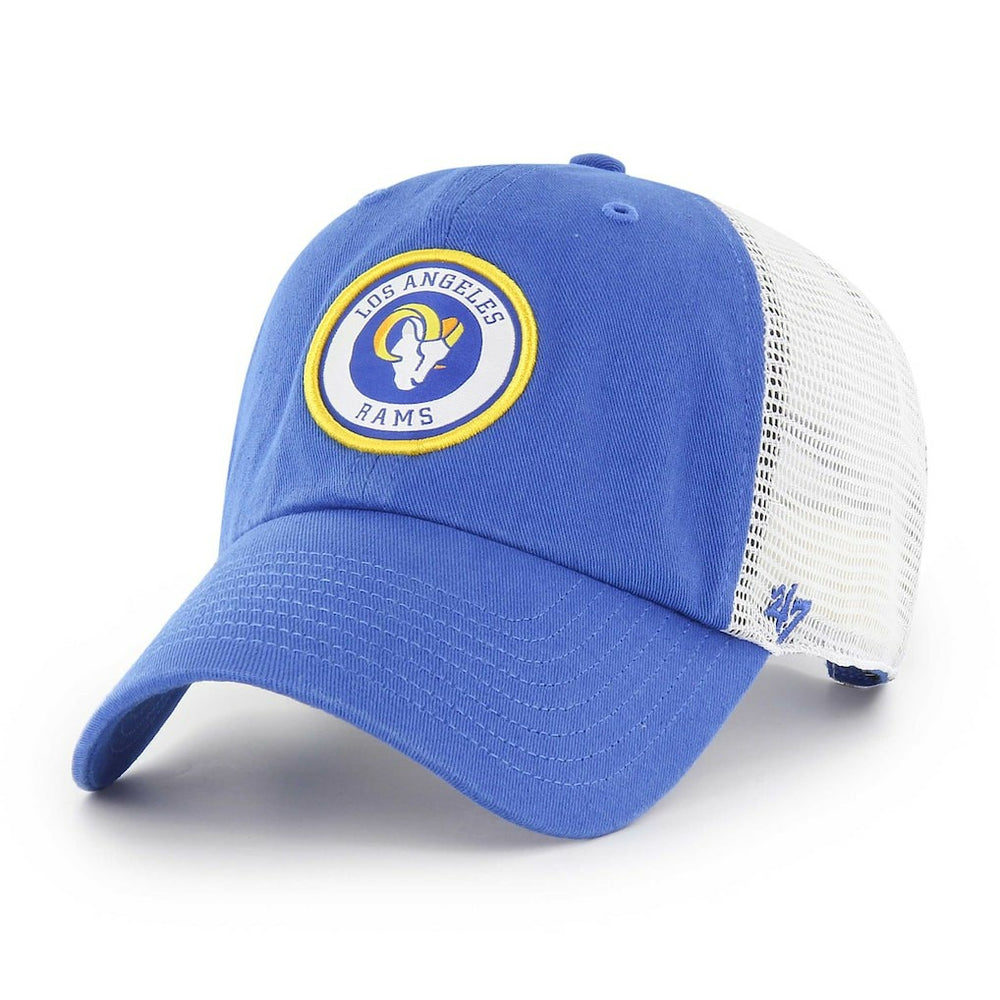 Los Angeles Rams '47 Highline Clean Up Trucker Snapback Hat | NFL Outlet