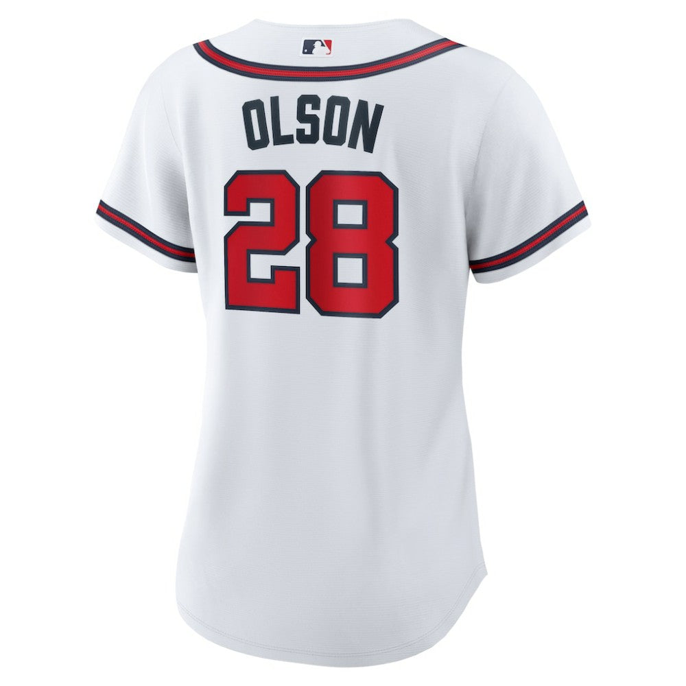 Matt Olson Atlanta Braves Nike Women's Home Replica Player Jersey - MLB Jerseys