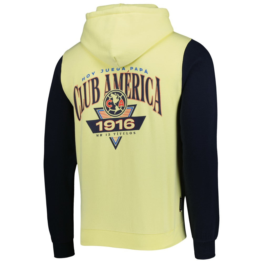 Club America Retro Raglan Pullover Hoodie
