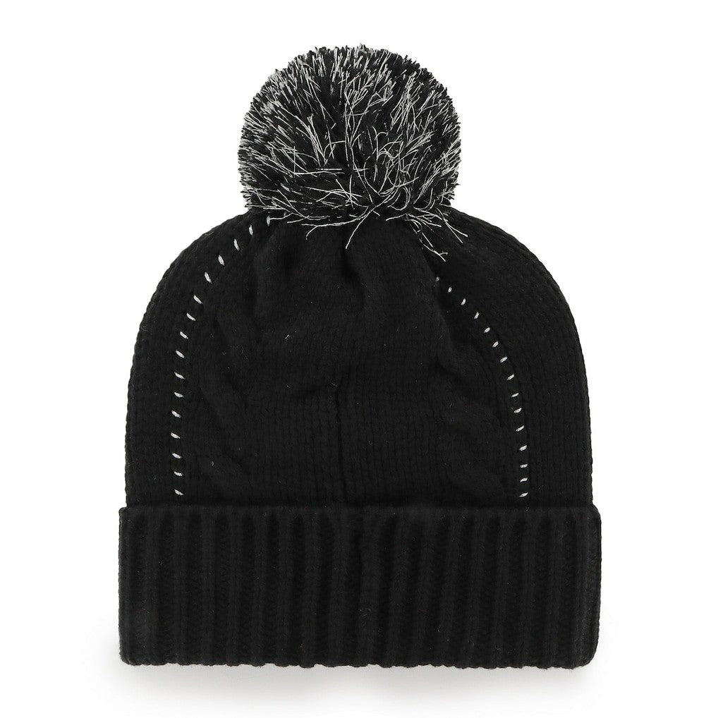 New Orleans Saints '47 Women's Bauble Cuffed Knit Hat with Pom | NFL New