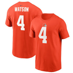 Cleveland Browns Deshaun Watson  Player Name & Number T-Shirt | NFL Discount