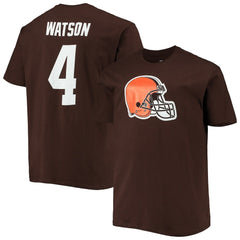 Cleveland Browns Deshaun Watson  Big & Tall Player Name & Number T-Shirt | NFL New