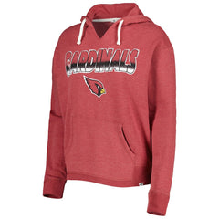 Arizona Cardinals '47 Women's Color Rise Kennedy Notch Neck Pullover Hoodie | NFL US