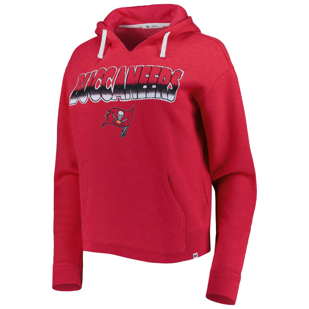 Tampa Bay Buccaneers '47 Women's Color Rise Kennedy Notch Neck Pullover Hoodie | NFL Near me