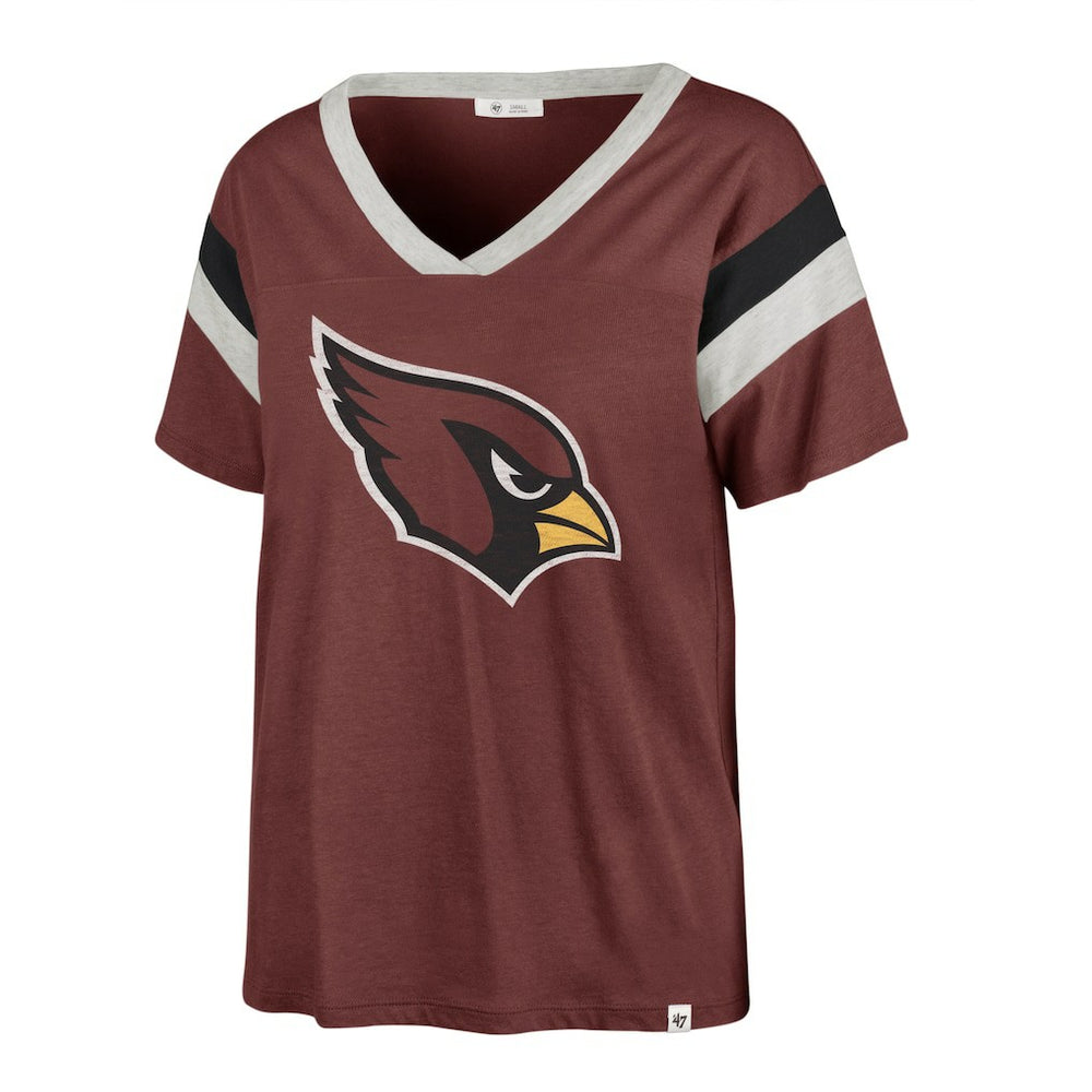 Arizona Cardinals '47 Women's Phoenix V-Neck T-Shirt | NFL On sale