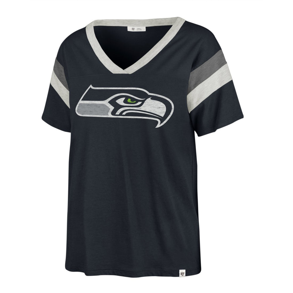 Seattle Seahawks '47 Women's Phoenix V-Neck T-Shirt | NFL Sale