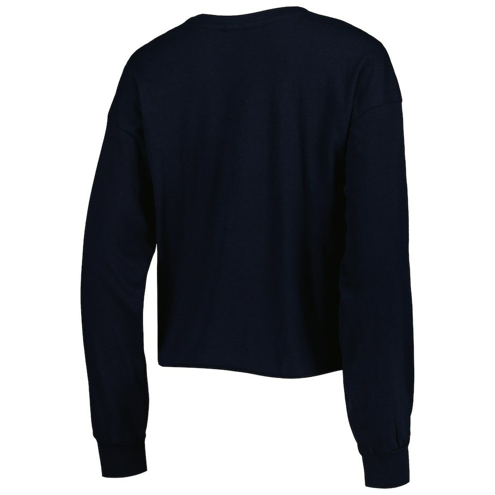 New Orleans Saints '47 Women's Skyler Parkway Cropped Long Sleeve T-Shirt | NFL Sale