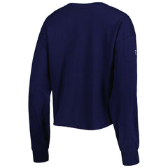 Tennessee Titans '47 Women's Skyler Parkway Cropped Long Sleeve T-Shirt | NFL Discount