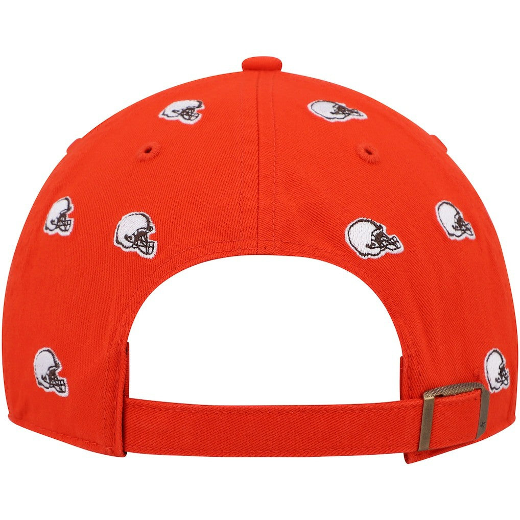 Cleveland Browns '47 Women's Confetti Clean Up Logo Adjustable Hat | NFL Hot