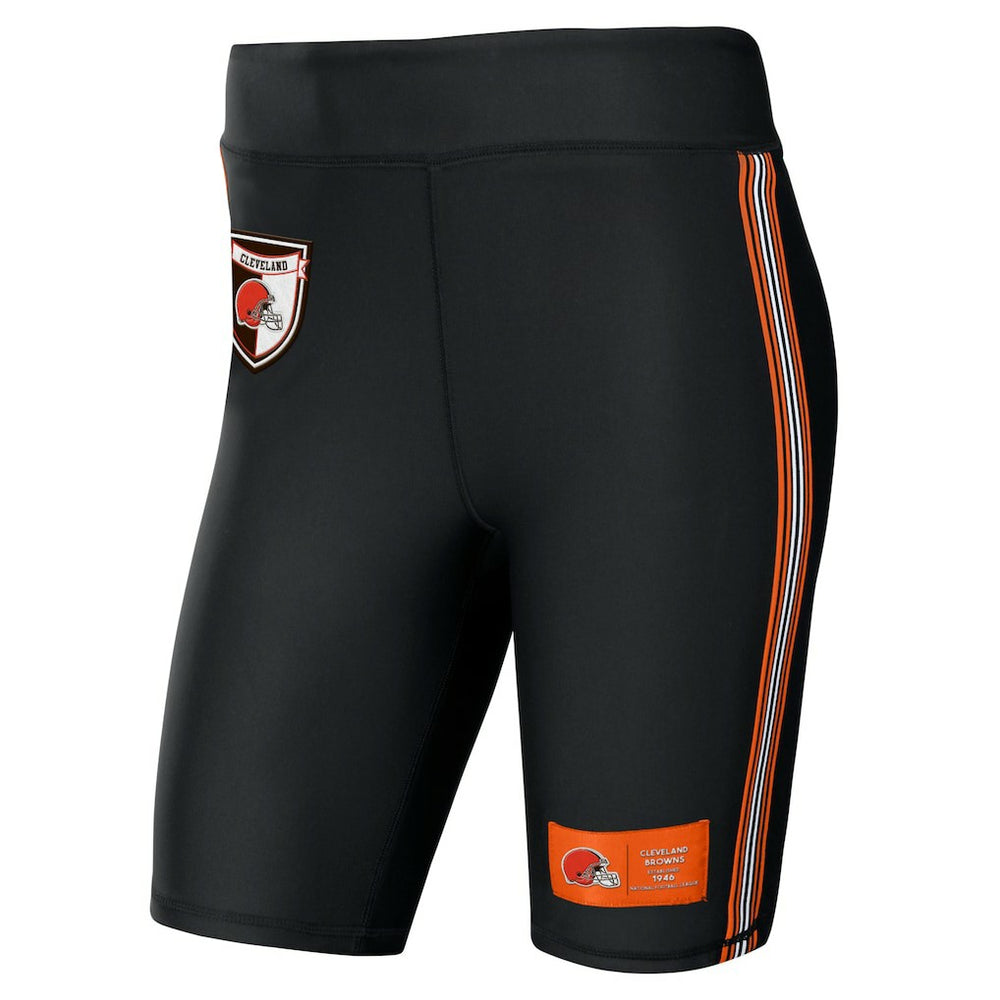Cleveland Browns WEAR by Erin Andrews Women's Biker Shorts | NFL Outlet