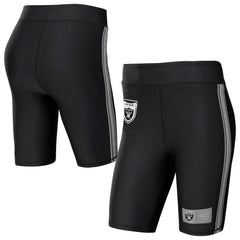 Las Vegas Raiders WEAR by Erin Andrews Women's Biker Shorts | NFL Outlet