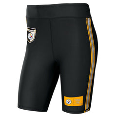 Pittsburgh Steelers WEAR by Erin Andrews Women's Biker Shorts | NFL US