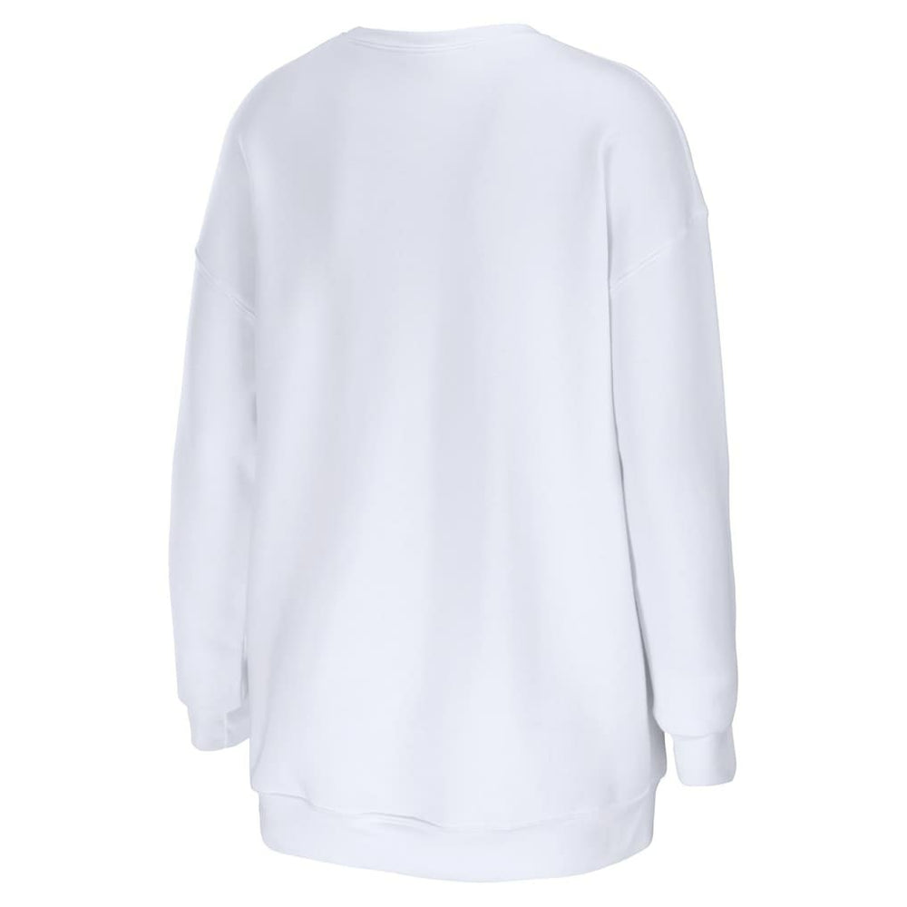 Washington Commanders WEAR by Erin Andrews Women's Oversized Pullover Sweatshirt | NFL Outlet