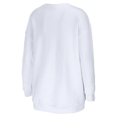 Washington Commanders WEAR by Erin Andrews Women's Oversized Pullover Sweatshirt | NFL Outlet