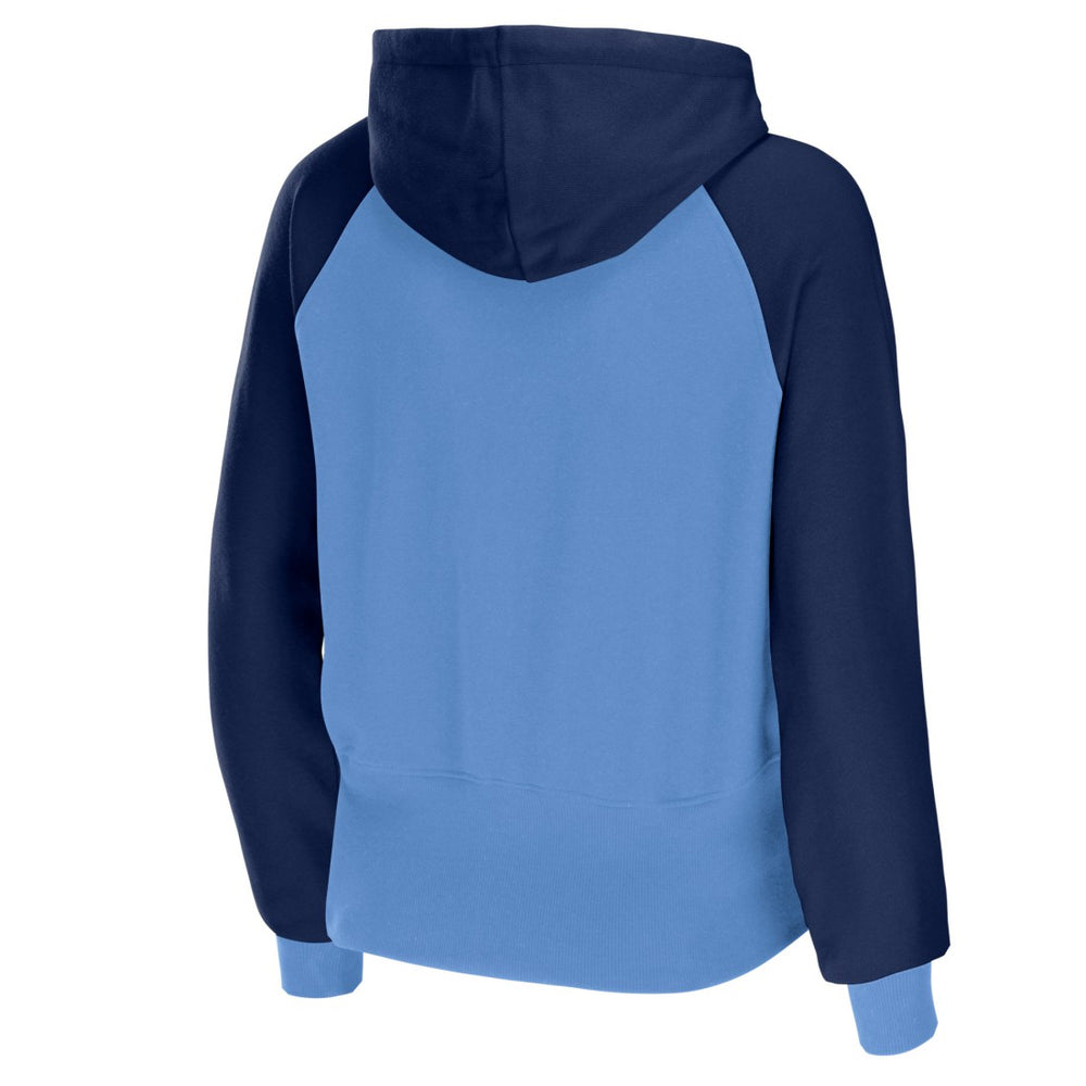Tennessee Titans WEAR by Erin Andrews Women's Colorblock Lightweight Full-Zip Hoodie | NFL Online