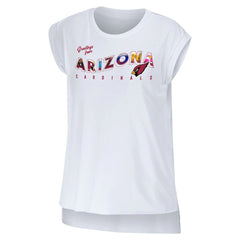 Arizona Cardinals WEAR by Erin Andrews Women's Greetings From Muscle T-Shirt | NFL Discount