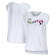 Houston Texans WEAR by Erin Andrews Women's Greetings From Muscle T-Shirt | NFL US