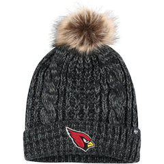 Arizona Cardinals '47 Women's Meeko Cuffed Knit Hat with Pom | NFL Online