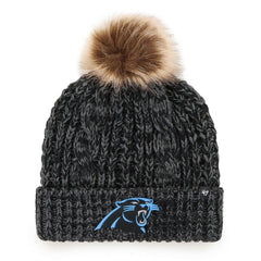 Carolina Panthers '47 Women's Meeko Cuffed Knit Hat with Pom | NFL Hot