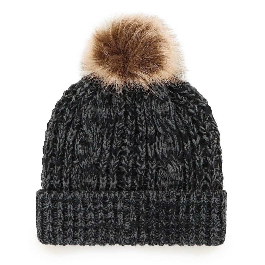 Carolina Panthers '47 Women's Meeko Cuffed Knit Hat with Pom | NFL Hot
