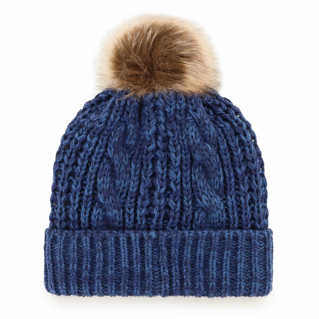 Tennessee Titans '47 Women's Meeko Cuffed Knit Hat with Pom | NFL Hot