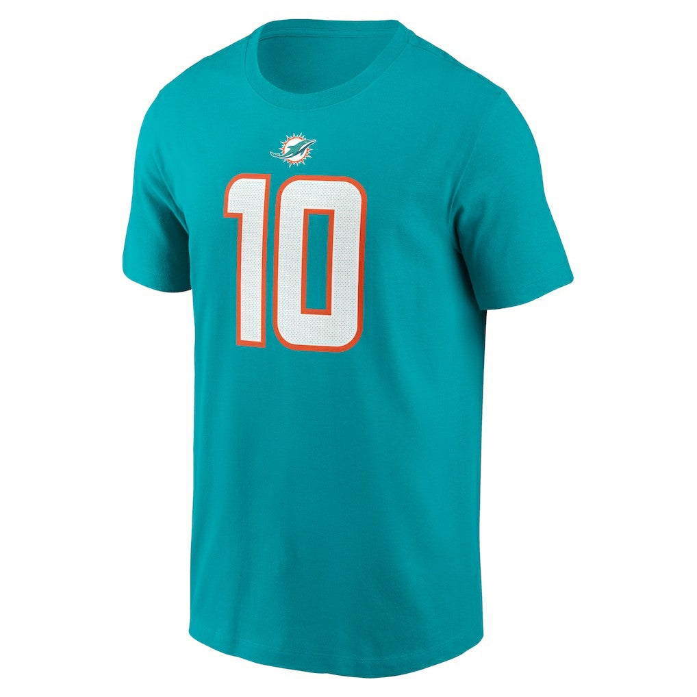 Miami Dolphins Tyreek Hill  Player Name & Number T-Shirt | NFL Outlet