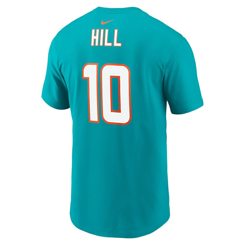Miami Dolphins Tyreek Hill  Player Name & Number T-Shirt | NFL Outlet