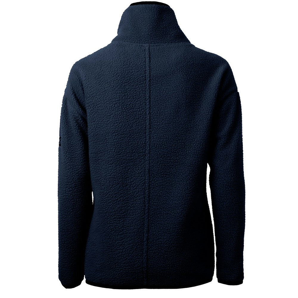 Cleveland Guardians Cutter & Buck Women's Cascade Eco Sherpa Fleece Quarter-Zip Pullover Jacket - MLB Jackets
