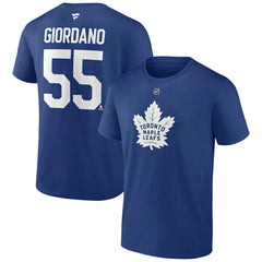Mark Giordano Toronto Maple Leafs Fanatics Authentic Stack Name & Number T-Shirt -  NHL T-shirts