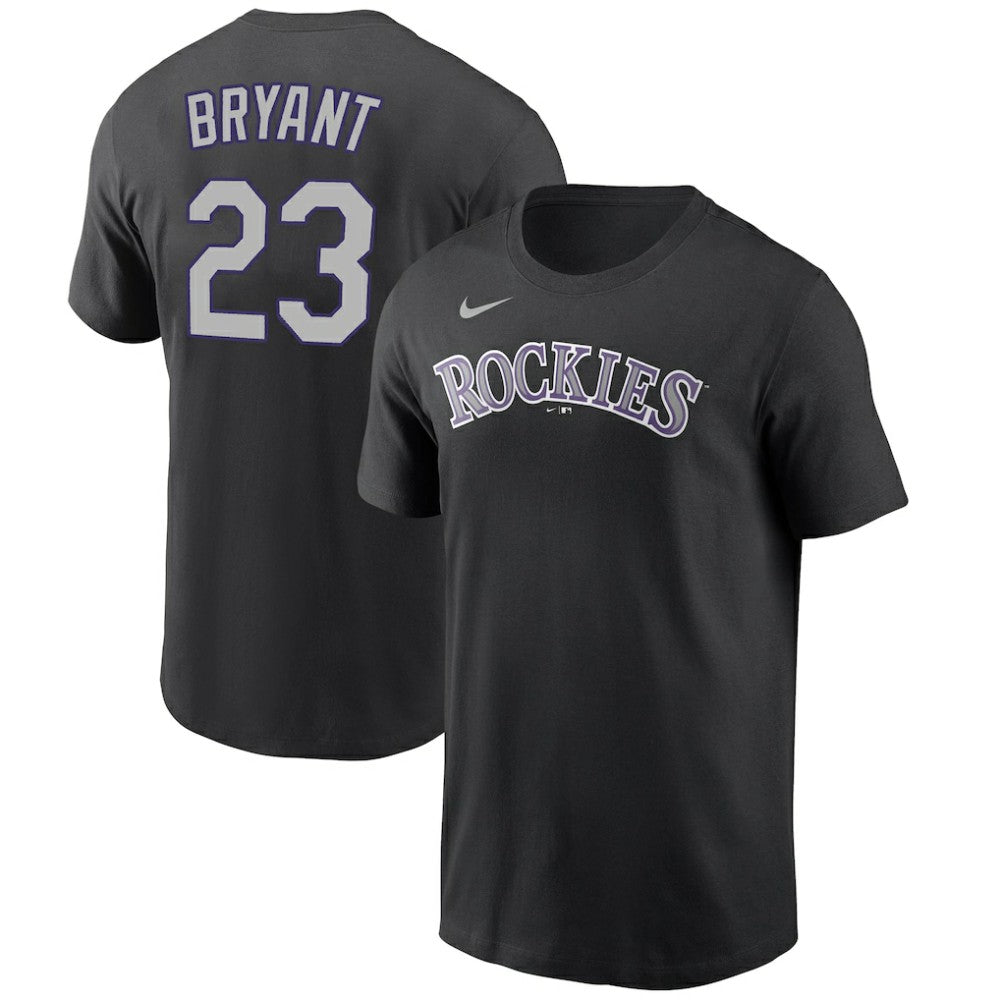 Kris Bryant Colorado Rockies Nike Name & Number T-Shirt - MLB T-shirts