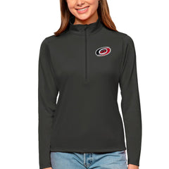 Carolina Hurricanes Antigua Women's Tribute Quarter-Zip Pullover Top -  NHL Pullover