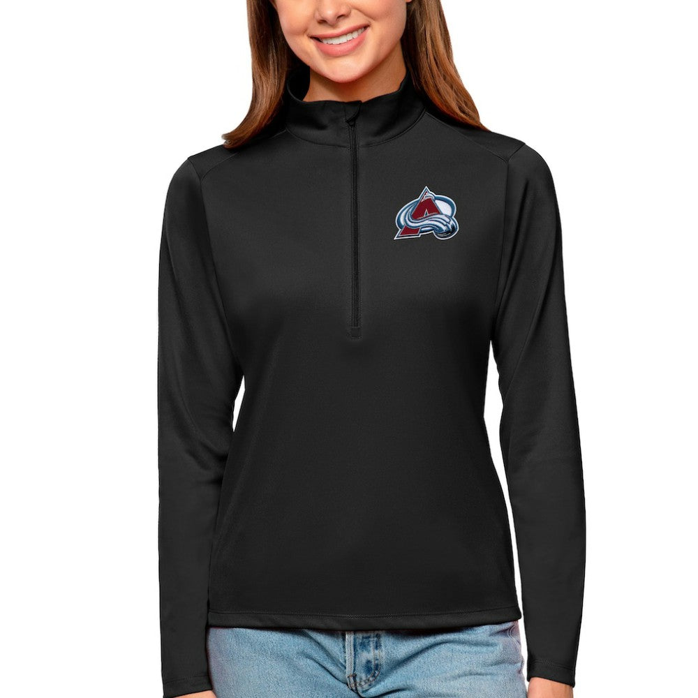Colorado Avalanche Antigua Women's Tribute Quarter-Zip Pullover Top -  NHL Pullover