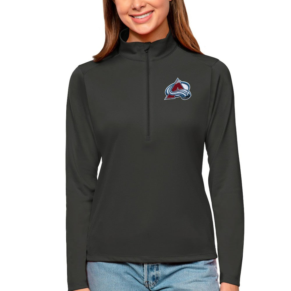 Colorado Avalanche Antigua Women's Tribute Quarter-Zip Pullover Top -  NHL Pullover