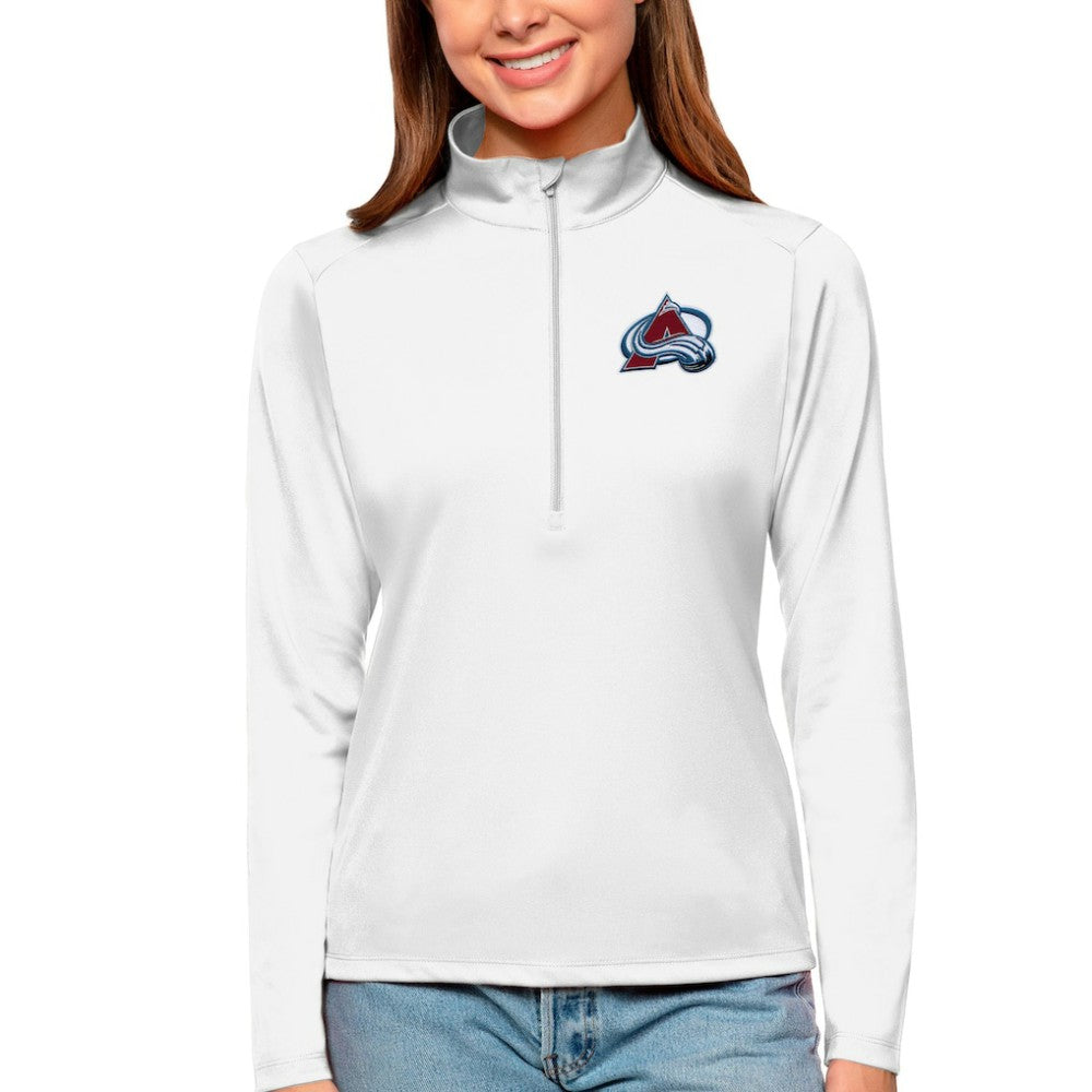 Colorado Avalanche Antigua Women's Tribute Quarter-Zip Pullover Top -  NHL Pullover