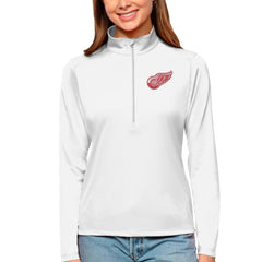 Detroit Red Wings Antigua Women's Tribute Quarter-Zip Pullover Top -  NHL Pullover