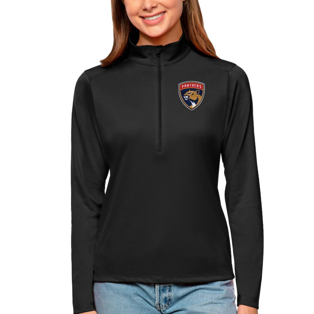 Florida Panthers Antigua Women's Tribute Quarter-Zip Pullover Top -  NHL Pullover