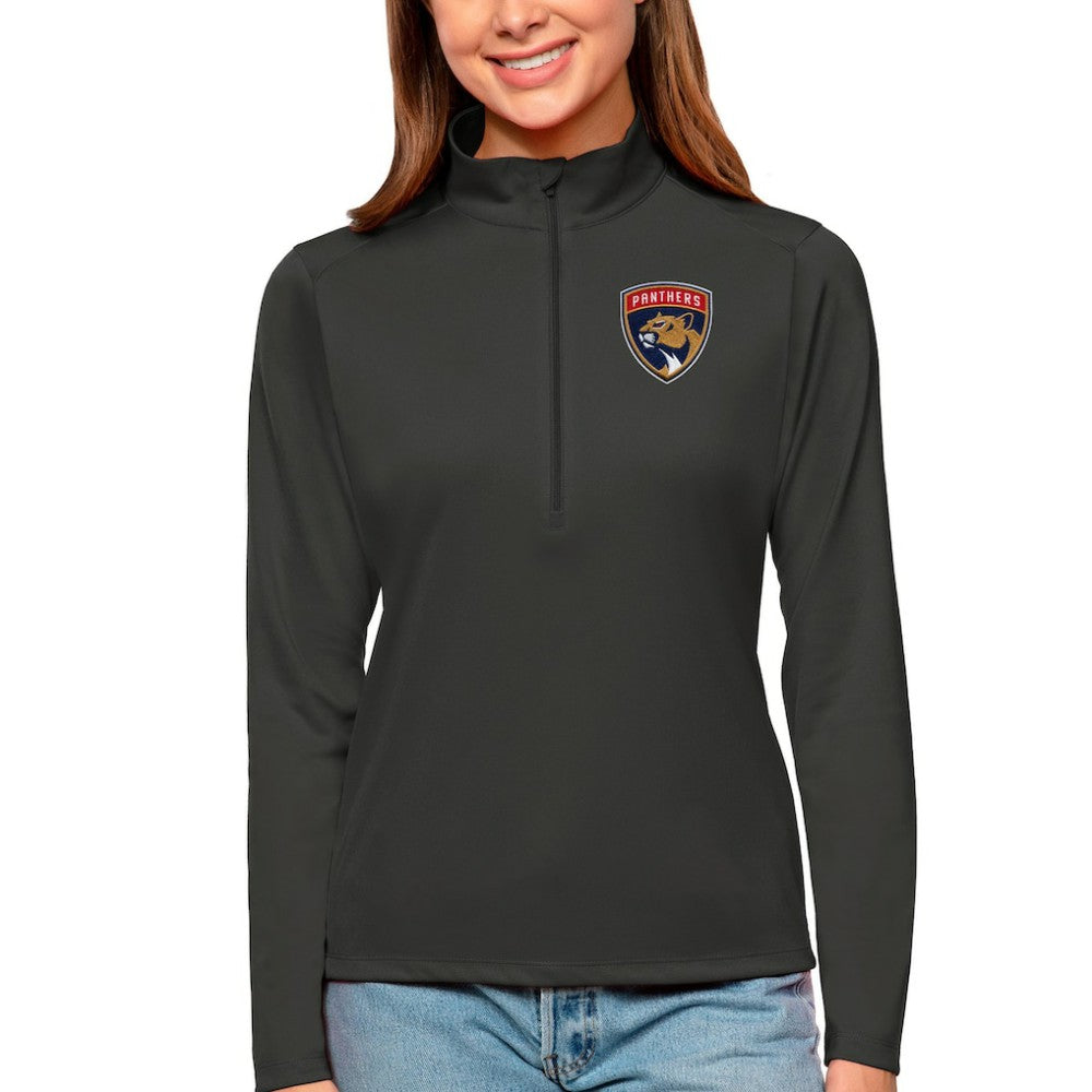 Florida Panthers Antigua Women's Tribute Quarter-Zip Pullover Top -  NHL Pullover