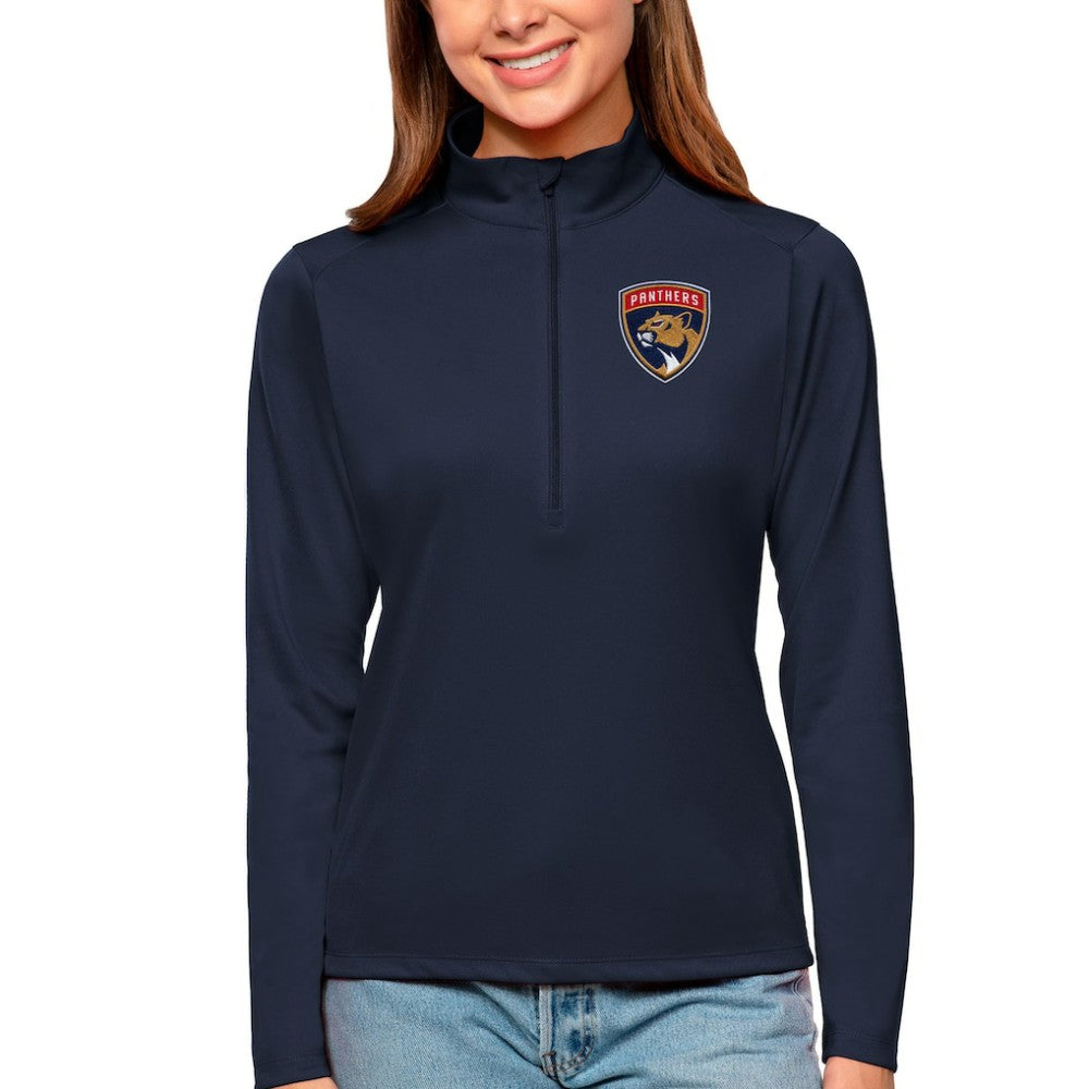 Florida Panthers Antigua Women's Tribute Quarter-Zip Pullover Top -  NHL Pullover