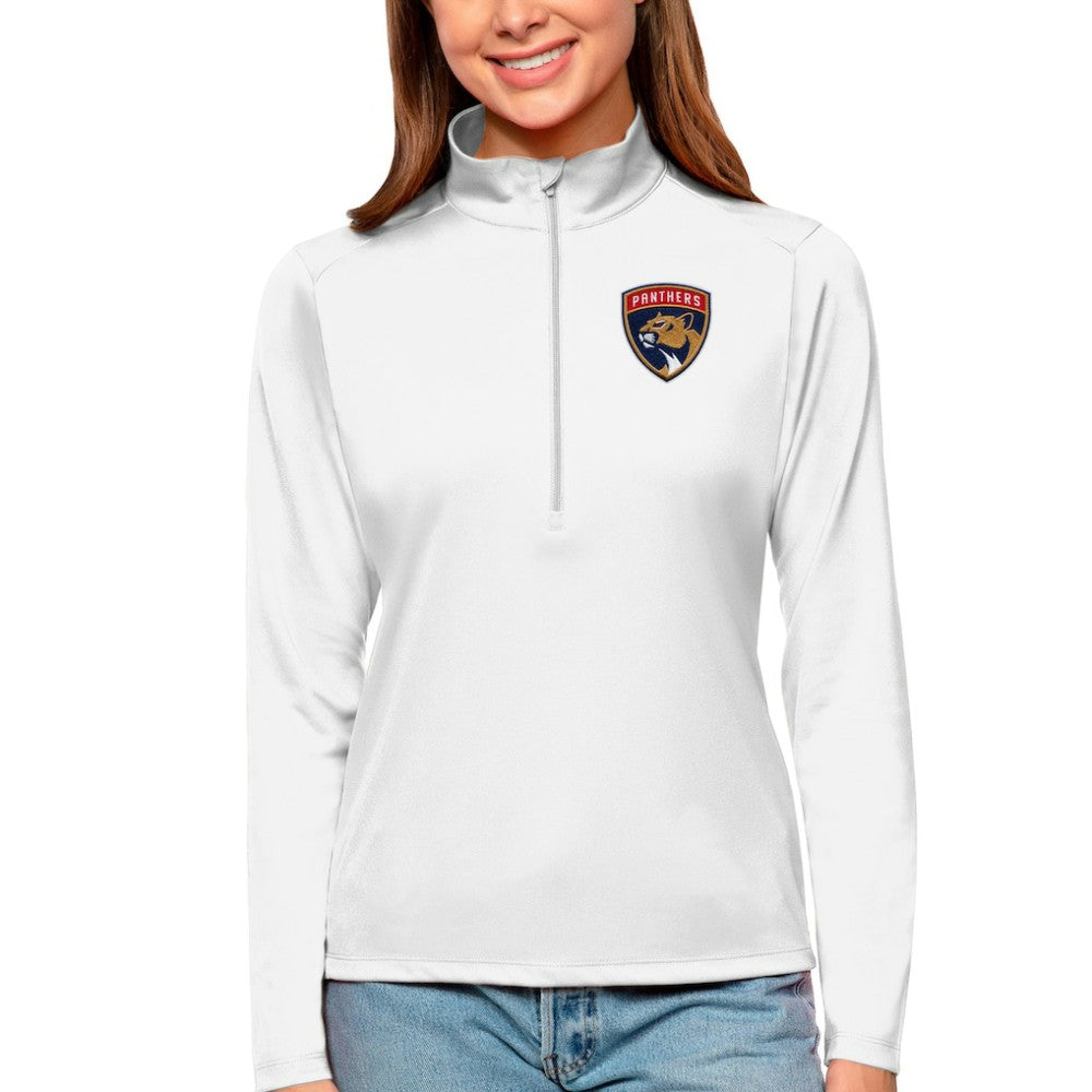 Florida Panthers Antigua Women's Tribute Quarter-Zip Pullover Top -  NHL Pullover