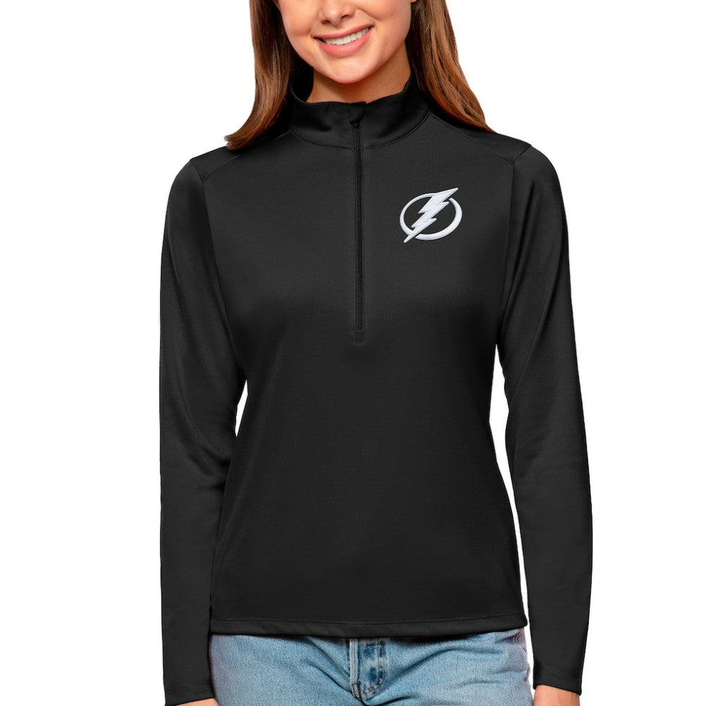 Tampa Bay Lightning Antigua Women's Tribute Quarter-Zip Pullover Top -  NHL Pullover