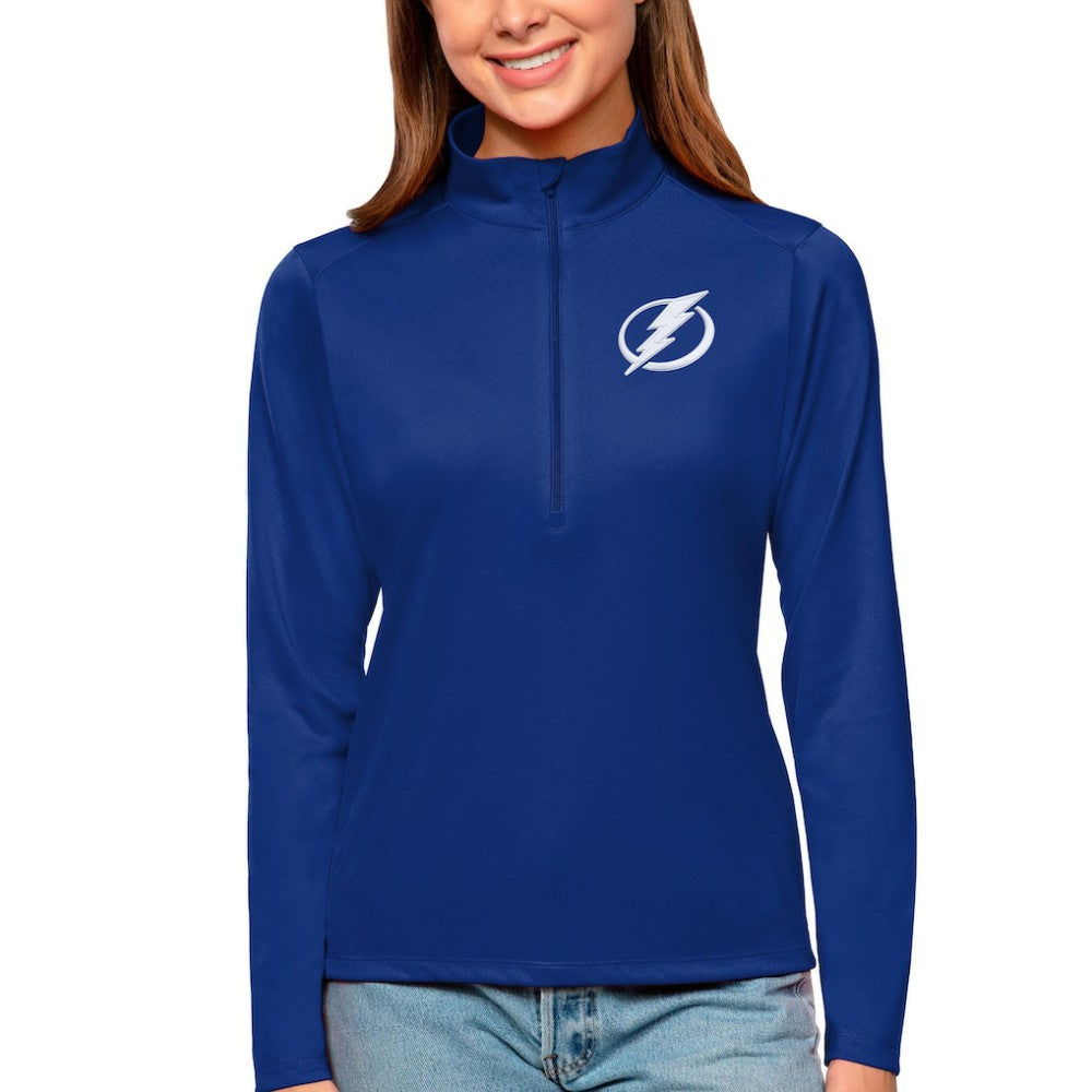 Tampa Bay Lightning Antigua Women's Tribute Quarter-Zip Pullover Top -  NHL Pullover