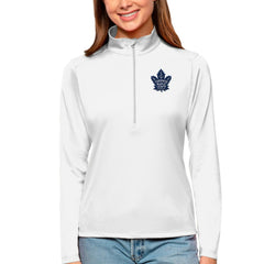 Toronto Maple Leafs Antigua Women's Tribute Quarter-Zip Pullover Top -  NHL Pullover