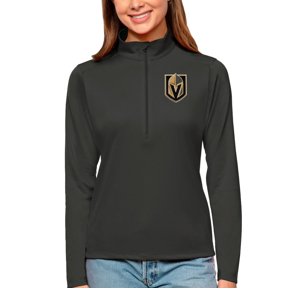 Vegas Golden Knights Antigua Women's Tribute Quarter-Zip Pullover Top -  NHL Pullover