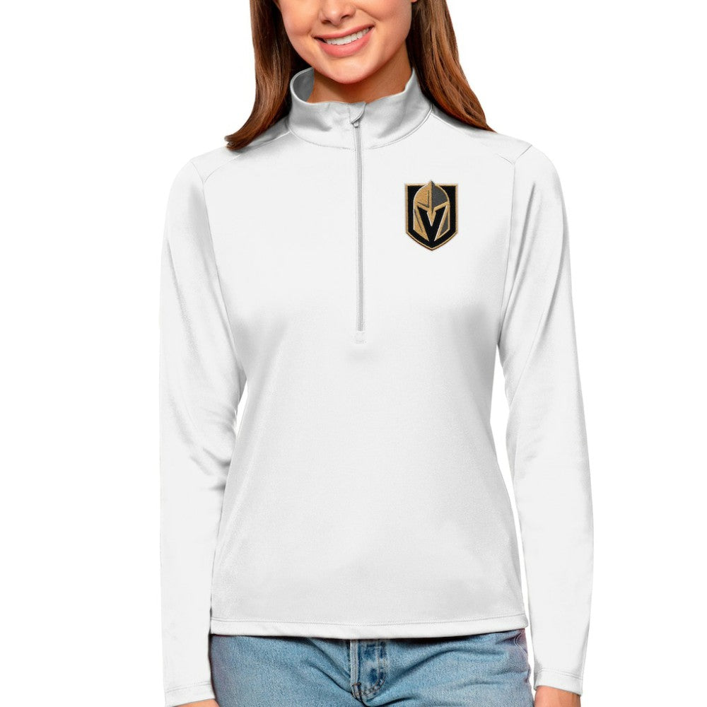Vegas Golden Knights Antigua Women's Tribute Quarter-Zip Pullover Top -  NHL Pullover