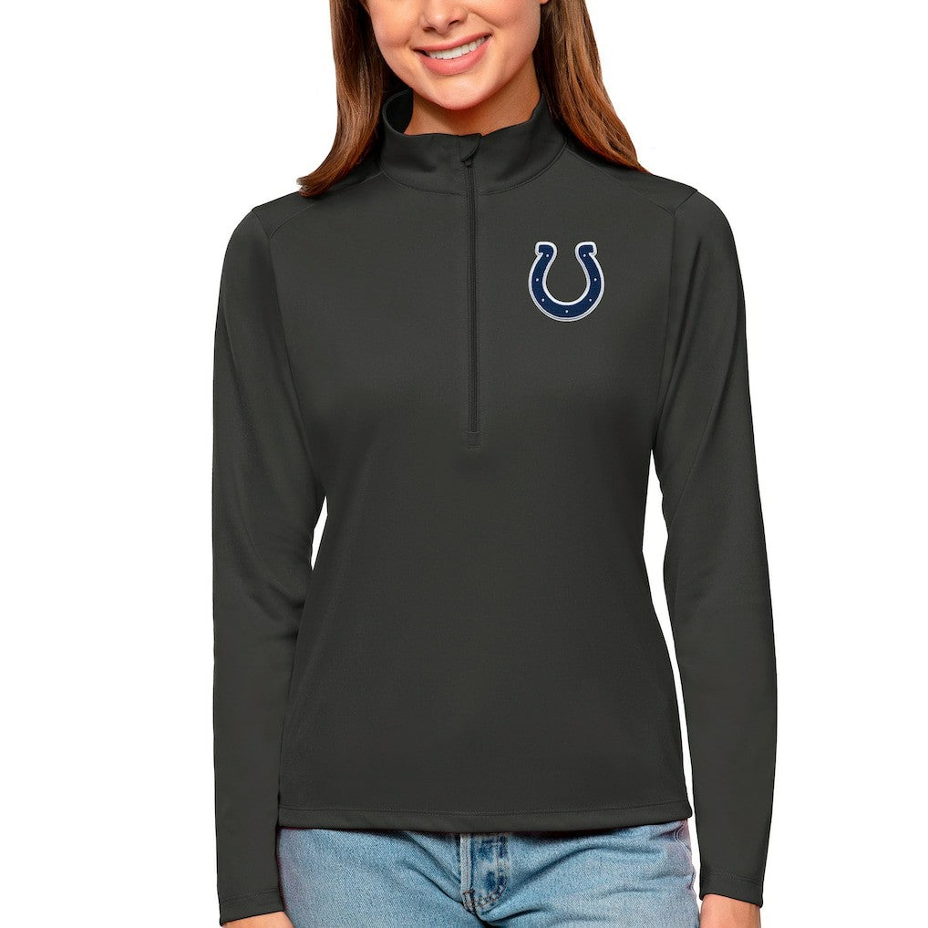 Indianapolis Colts Antigua Women's Tribute Half-Zip Top | NFL Discount