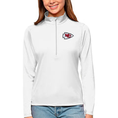 Kansas City Chiefs Antigua Women's Tribute Half-Zip Top | NFL Hot