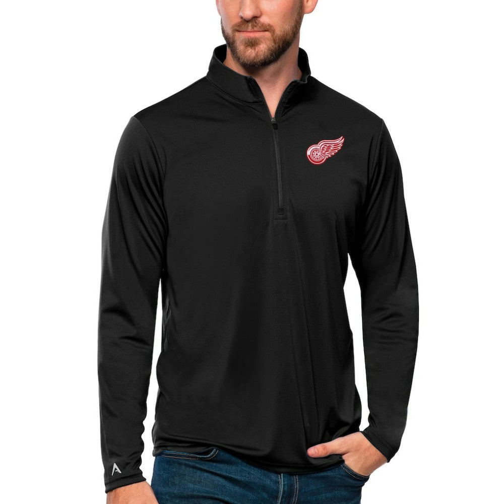 Detroit Red Wings Antigua Tribute Quarter-Zip Pullover Top -  NHL Pullover