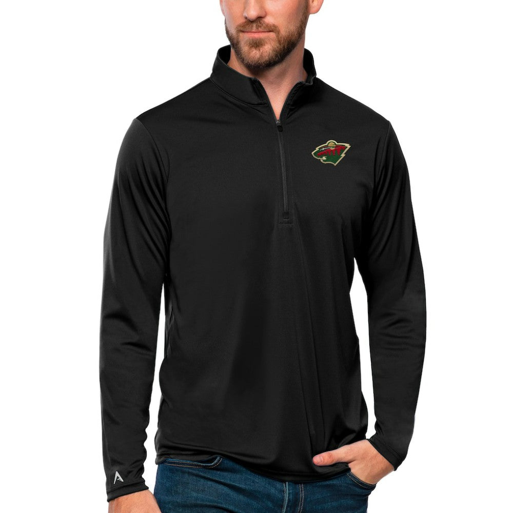 Minnesota Wild Antigua Tribute Quarter-Zip Pullover Top -  NHL Pullover