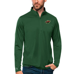 Minnesota Wild Antigua Tribute Quarter-Zip Pullover Top -  NHL Pullover